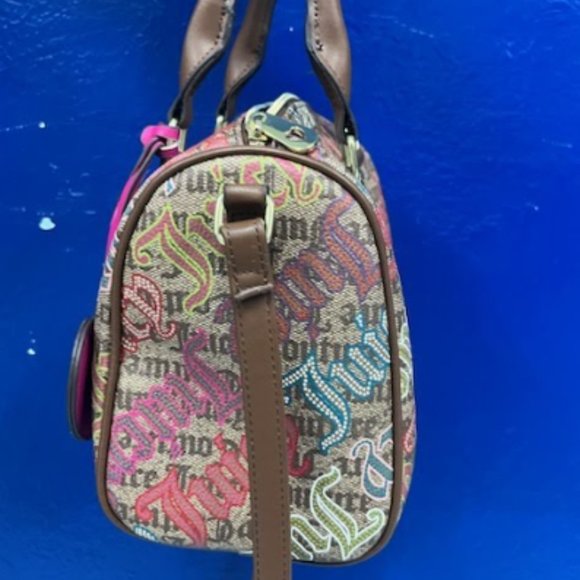 Chestnut Chino Satchel Y2K Purse Juicy Couture